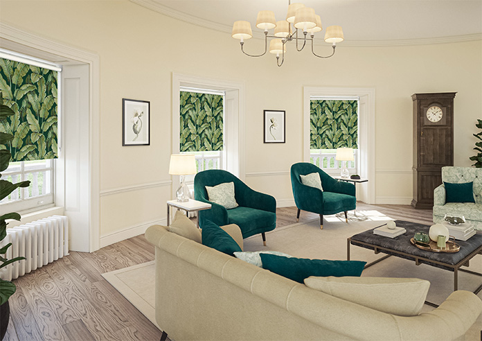 Nicobar, Viridian - Roller Blind - Image 7